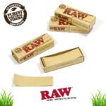 RAW | Perforated Gummed Natural Tips | Bundle of 3